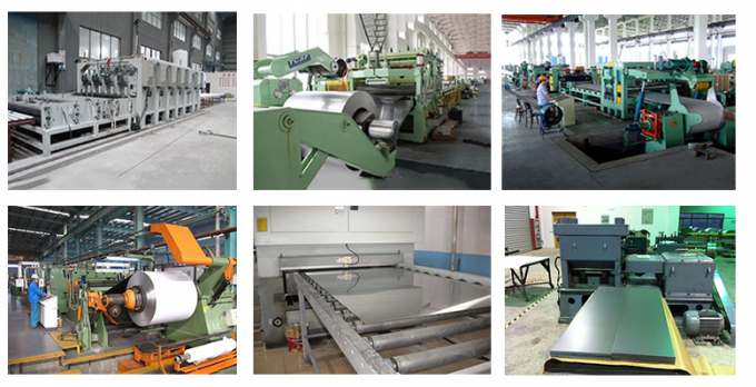 SS409 430 DIN 1.4305 bobina de banda de acero de 2 mm contra huellas dactilares 5